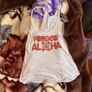 Shakas & Snatches racerback tank top